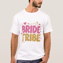 Camiseta masculina Bride Tribe