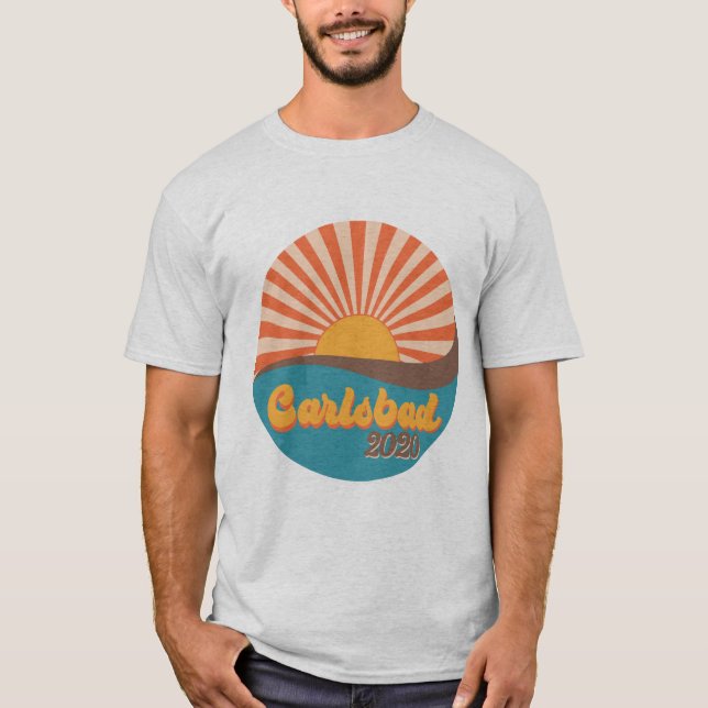 Camiseta masculina Carlsbad 2020 (Frente)