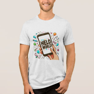 camiseta masculina, chato e lembrança festiva do m