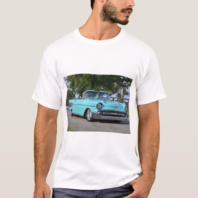 Camiseta masculina Chevrolet 1957 (Frente)