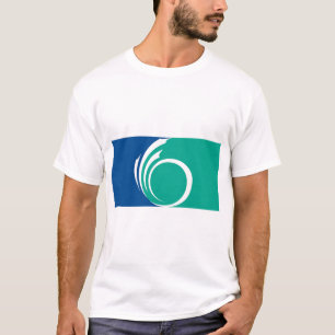 Camiseta masculina com a bandeira de Ottawa, Canad