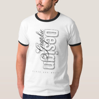 Camiseta Masculina com Estampa Gráfica Moderna