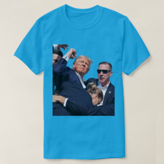 Camiseta masculina com imagem de Trump