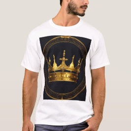 Camiseta Masculina com Logotipo do Rei | Estilo Co