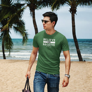 Camiseta masculina cristã