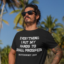 Camiseta masculina cristã Prosper