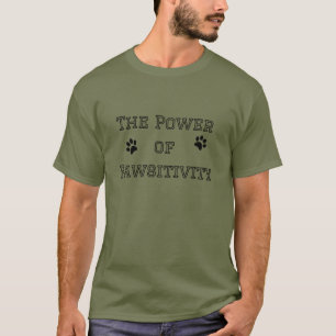 Camiseta masculina Cute ThePowerOf Pawsitivity