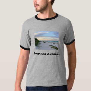 Camiseta masculina das Bahamas Beach