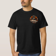 Camiseta masculina de Abóbora Vintage da Noite de 