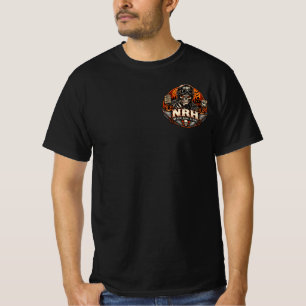 Camiseta masculina de Abóbora Vintage da Noite de