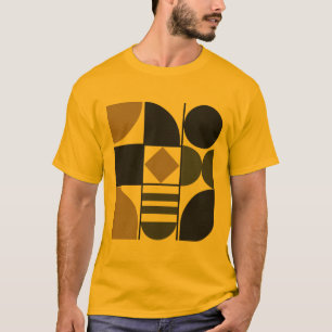 Camiseta masculina de formas variadas