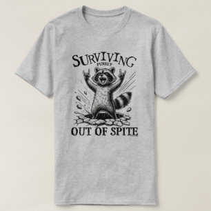 Camiseta masculina de Guaxinim Sarcástico