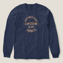 CAMISETA MASCULINA DE MANGA LONGA ESCOlha FELIZ AL