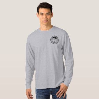 Camiseta masculina de manga longa logos Bea-Stream