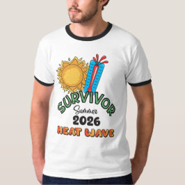 Camiseta Masculina de Manga Longa Summer 26 Heat W