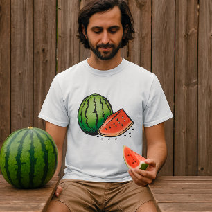 Camiseta Masculina de Melancia