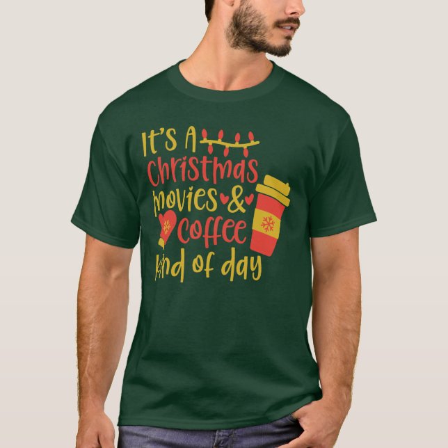 Camiseta masculina de Natal (Frente)