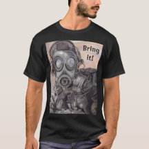 Camiseta masculina de preparadores de guerra