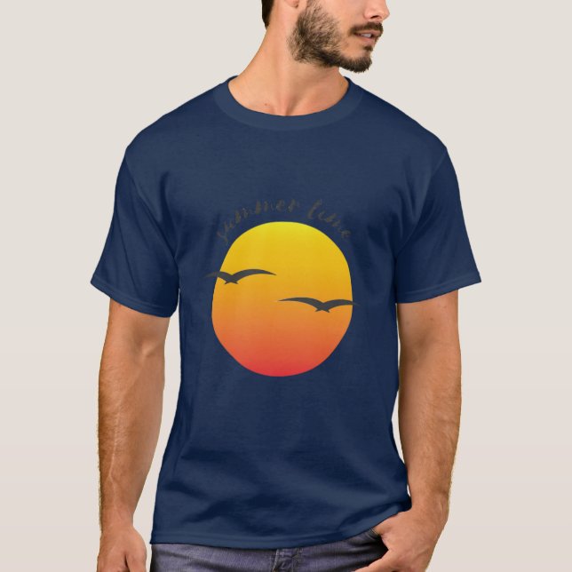 Camiseta Masculina Design Sunny (Frente)