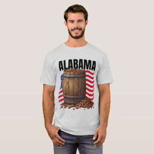 Camiseta masculina do Alabama