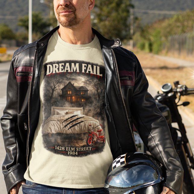 Camiseta Masculina Dream Fail (Sleep is important… until it isn’t.)