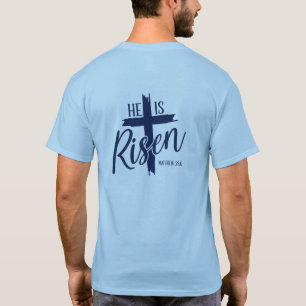 Camiseta Masculina e Feminina Ele Ressuscitou