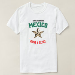 Camiseta masculina Edição Orgulho Nacional México
