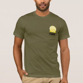 Camiseta masculina em verde