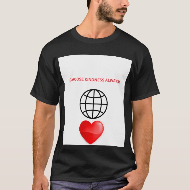Camiseta masculina Escolha a Bondade Sempre (Frente)