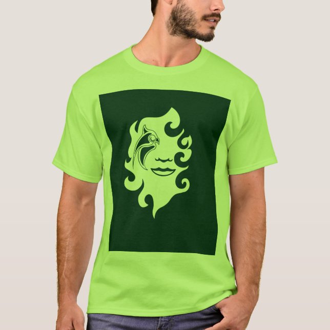 Camiseta Masculina Espírito Místico da Floresta -  (Frente)