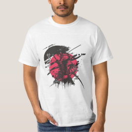 Camiseta masculina estilo anime japonês
