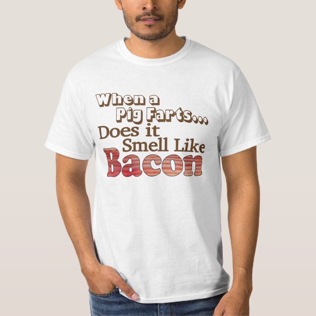 Camiseta Masculina Farts de Porco (Frente)
