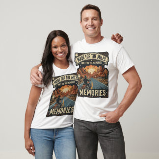 Camiseta masculina Feita para as Milhas