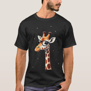 Camiseta Masculina Feminina Girafa Hipster Bom Hum
