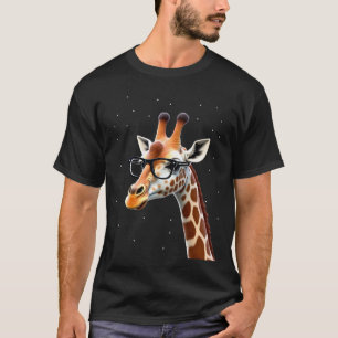 Camiseta Masculina Feminina Girafa Hipster Bom Tem