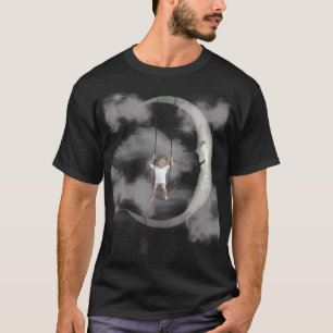 Camiseta masculina Friendly Ghost Night Spirit - F