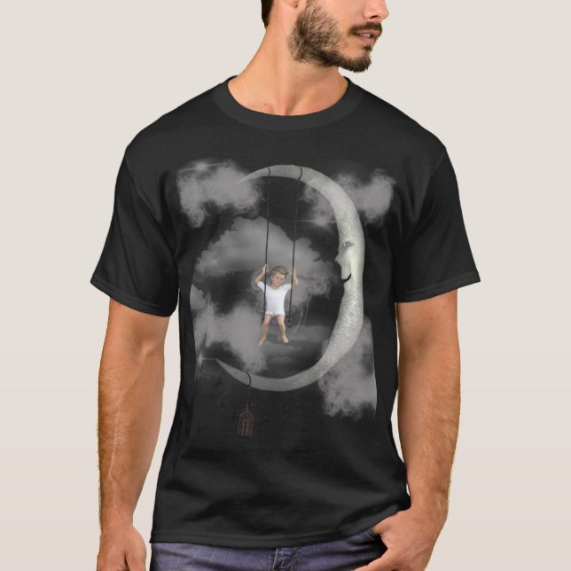 Camiseta masculina Friendly Ghost Night Spirit - F (Frente)