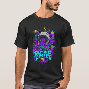 Camiseta Masculina Gráfica de polvo cósmico Além d