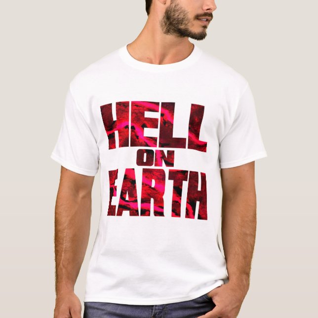 Camiseta masculina Hell on Earth T ( Devils Blood  (Frente)