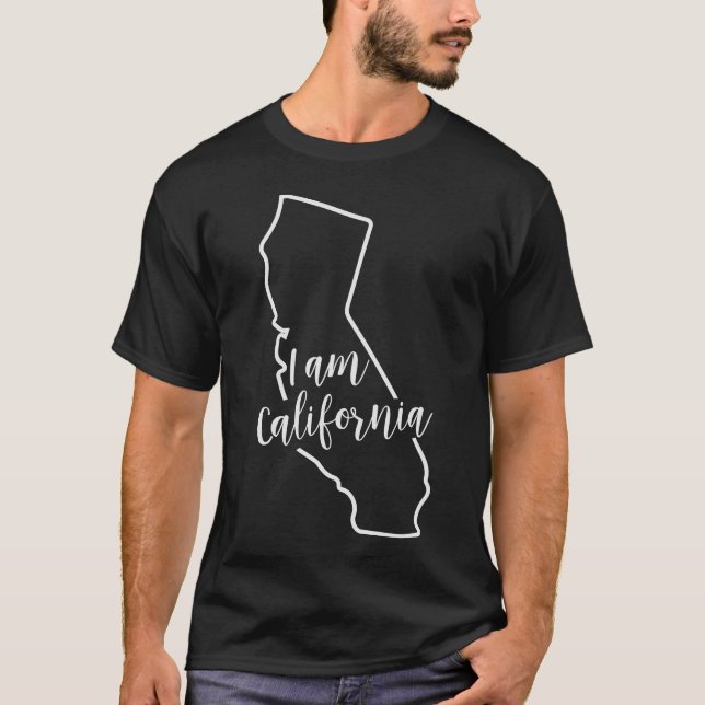 Camiseta Masculina I AM California (Frente)