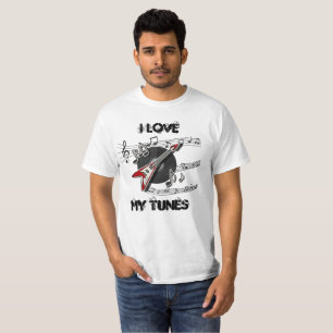 Camiseta Masculina I Love My Tunes