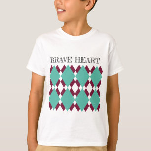 Camiseta Masculina Infantil Gráfica Argyle