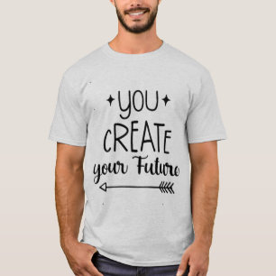 Camiseta Masculina Inspiradora - Você Cria