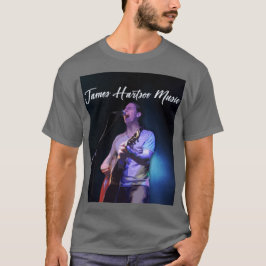 Camiseta masculina - James Hartsoe Music cantando