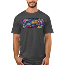 Camiseta Masculina Jimothy Raccoon 