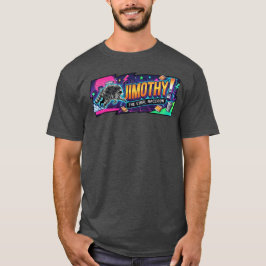 Camiseta Masculina Jimothy Raccoon