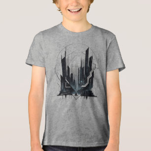 Camiseta Masculina Juv Básica Abstrato Futurista-2