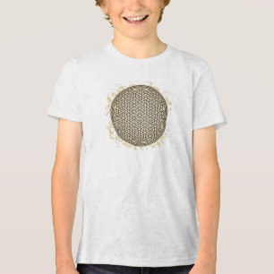 Camiseta Masculina Juvenil Básica Flôr da Vida-4