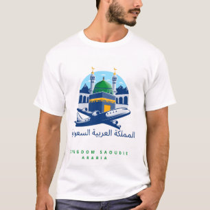 Camiseta masculina KINGDOM SAOUDIE arábia