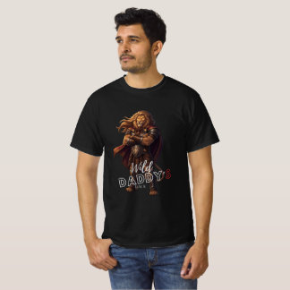 Camiseta Masculina Leão Guerreiro Selvagem Papai S